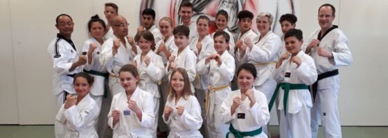 Taekwondo Prüfung 2018-04-22
